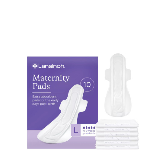 Pedana pas lindjes Lansinoh Maternity Pads 0-2 Weeks, 10 copë 