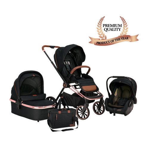 Karrocë Jewel Black 3në 1