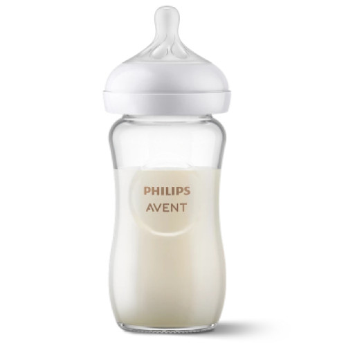 Shishe për foshnje Philips Avent Natural Response Pure Glass 240ml