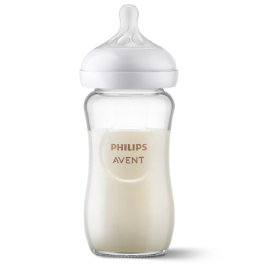 Shishe për foshnje Philips Avent Natural Response Pure Glass 240ml