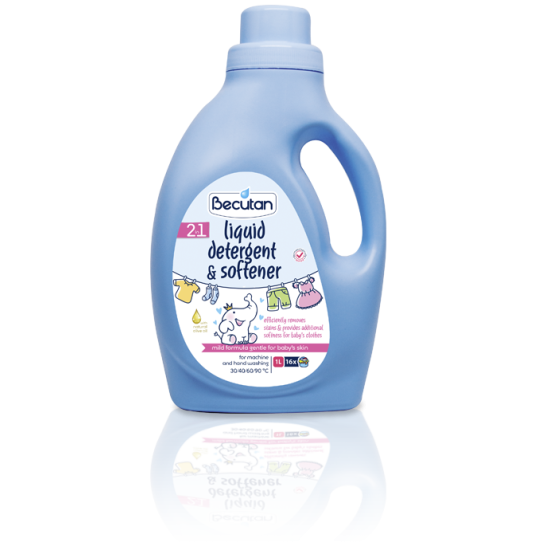 Detergjent i lëngshëm dhe zbutës