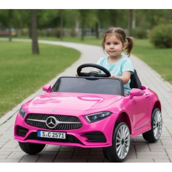 Makinë për fëmijë Mercedes rozë