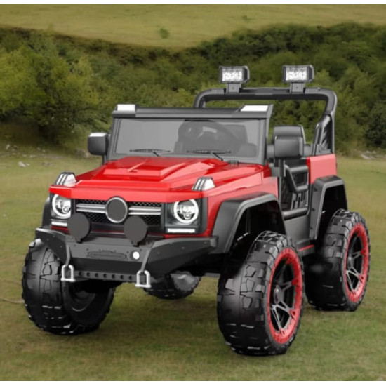 Makinë SUV për fëmijë, i kuq