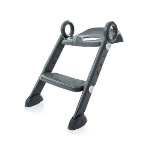 Përshtatës Tualeti Babyjem me Palosje të Hapur, Antracit