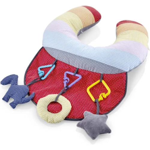 Jastëk edukativ me lodra Babyjem