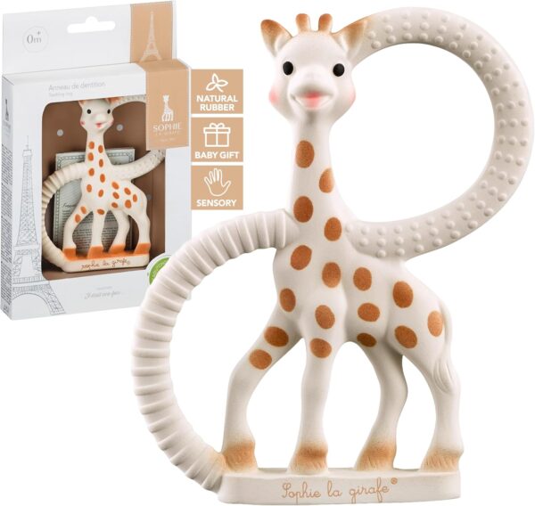 SET Vulli Sophie la girafe BeiBring WEICH, 1 x 9 x 12 cm