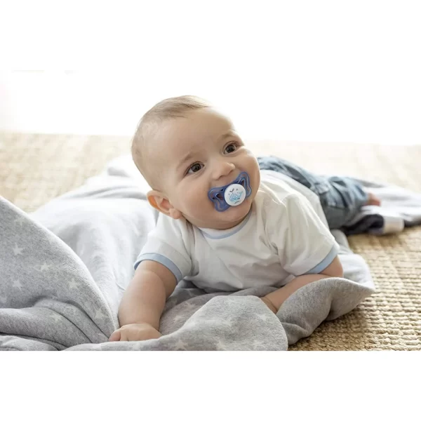 Mashtruese Chicco Physio Light Silicone Pacifier For Night/2-6 Muaj 2 copa - Image 3